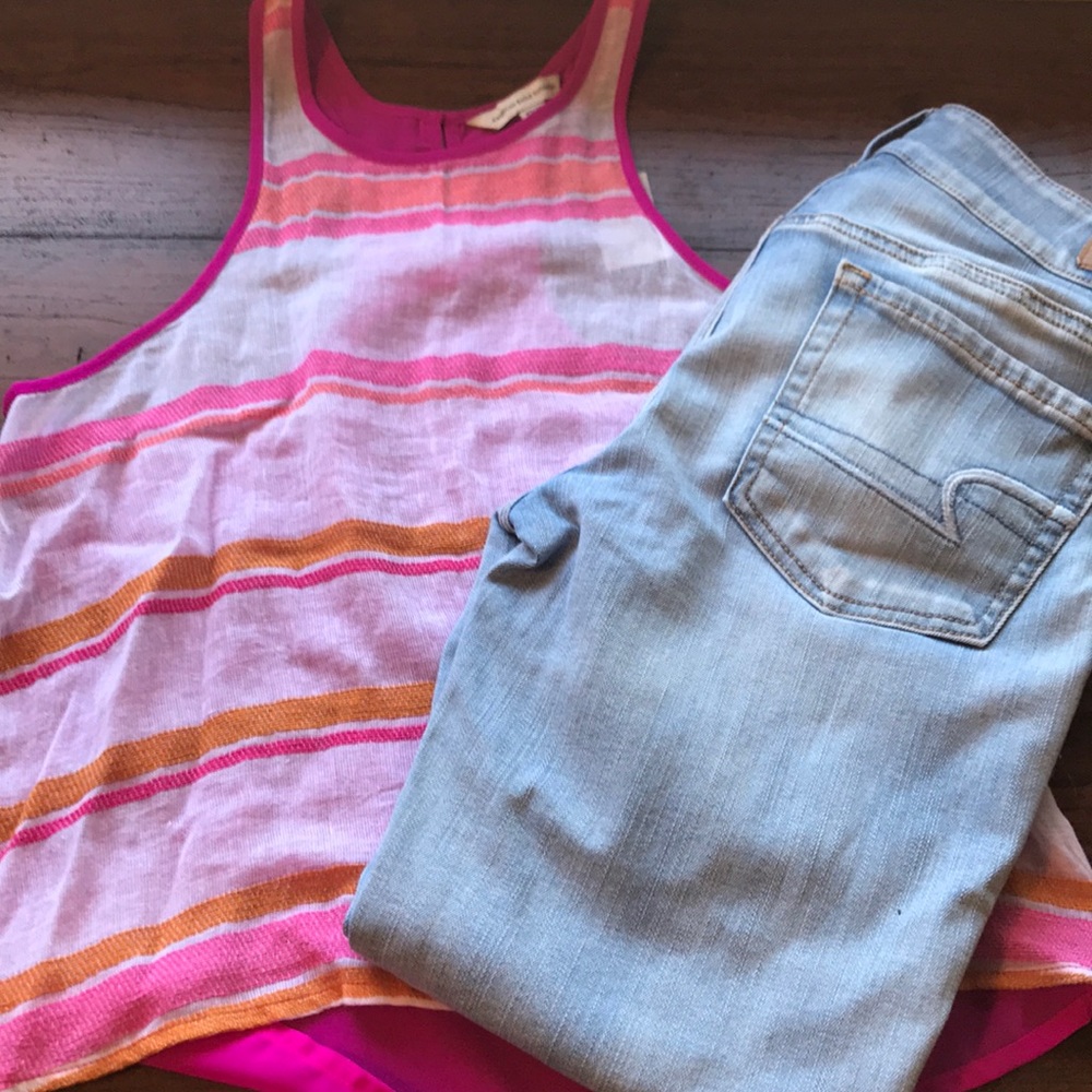 NWT AEO tank top/crop top